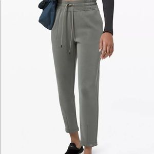 Lululemon Soft Ambitions High Rise Jogger Grey Sage NWOT